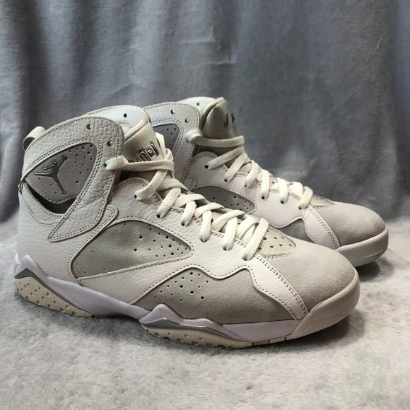 NIKE AIR JORDAN 7 RETRO \'PURE MONEY Size 10 Worn Once Box Included 304775 120 main image 14
